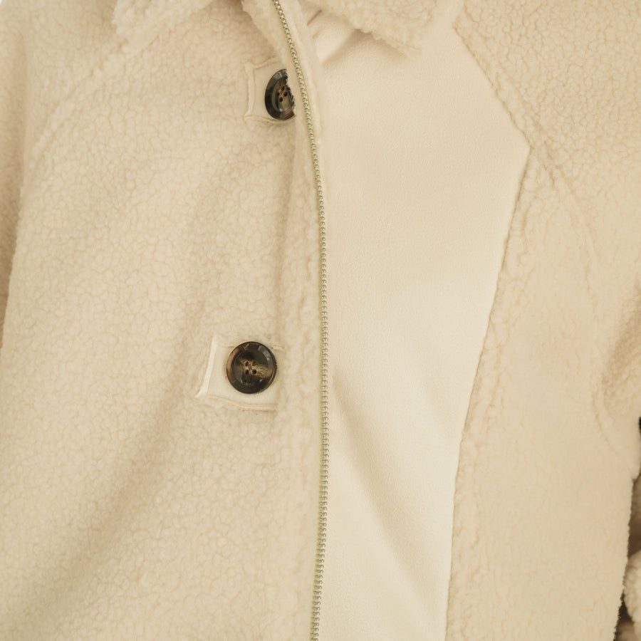 フェイクムートンステンカラーコート