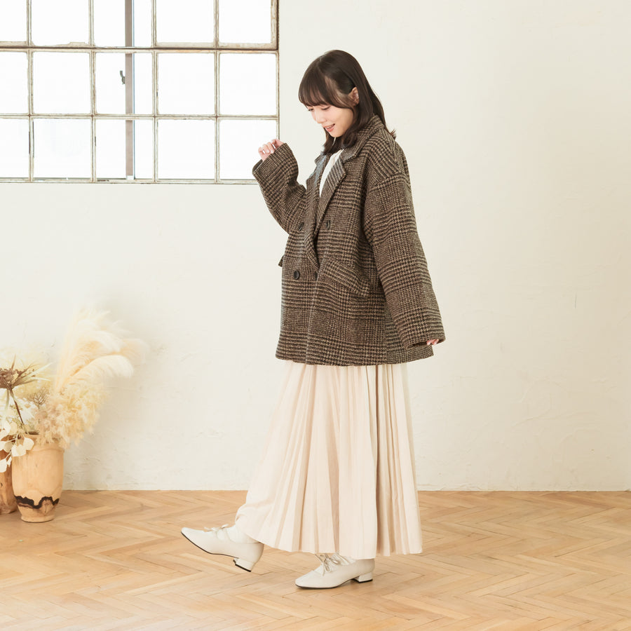 スクエアダブルリボンパンプス