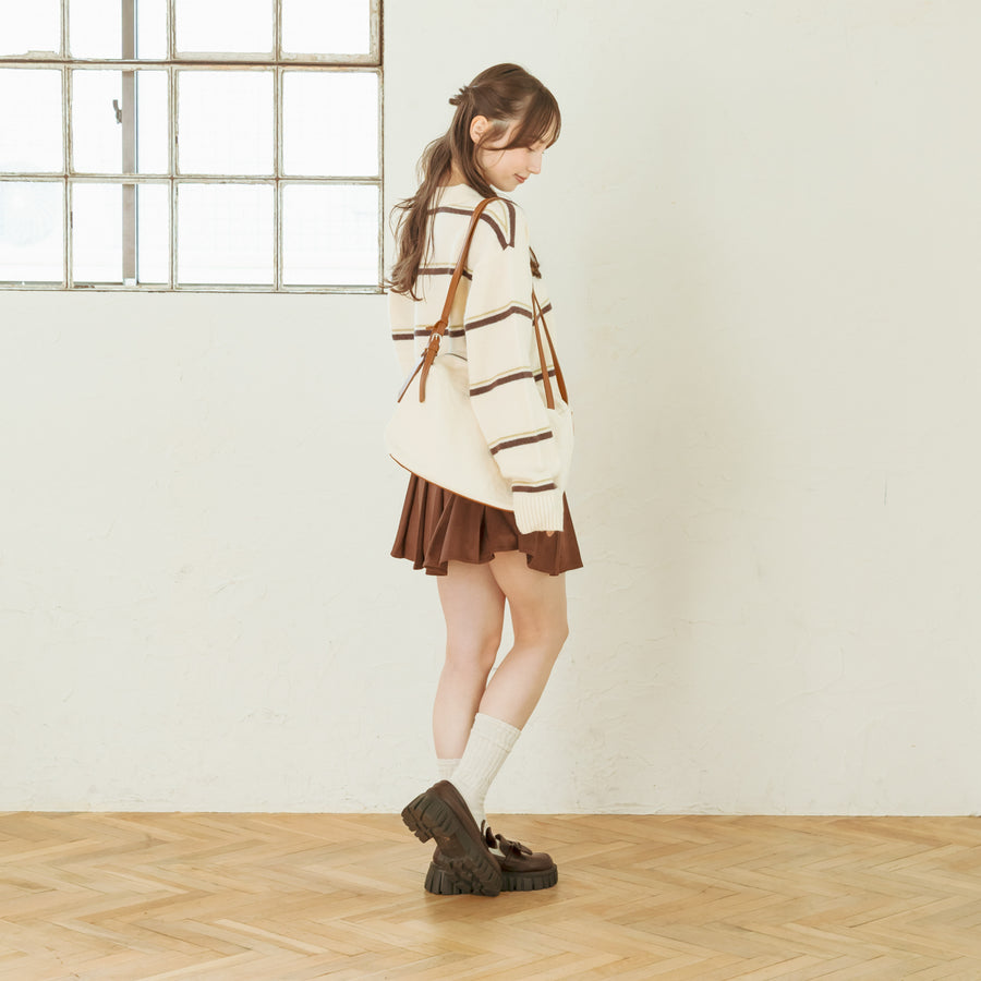 ツートーントートバッグ