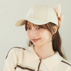 アムレロゴビッグリボンキャップ