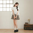 Load image into Gallery viewer, フリルドッキングTシャツ
