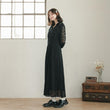 Load image into Gallery viewer, 総レースポロワンピース

