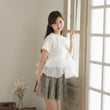 Load image into Gallery viewer, フリルドッキングTシャツ
