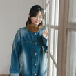 Load image into Gallery viewer, デニムミドルカバーオール
