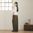 Load image into Gallery viewer, 2wayぺプラムハーフブラウス
