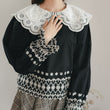 Load image into Gallery viewer, レース刺繍プルオーバー
