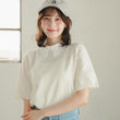 Load image into Gallery viewer, レースカラーニットポロ
