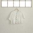 Load image into Gallery viewer, 2wayぺプラムハーフブラウス

