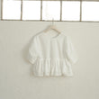 Load image into Gallery viewer, 2wayぺプラムハーフブラウス
