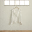 Load image into Gallery viewer, ラッフルカラーセミシアーブラウス
