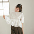 Load image into Gallery viewer, 2wayぺプラムハーフブラウス
