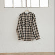 Load image into Gallery viewer, ビエラチェックフードシャツ
