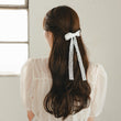 Load image into Gallery viewer, レース&amp;パールバレッタ
