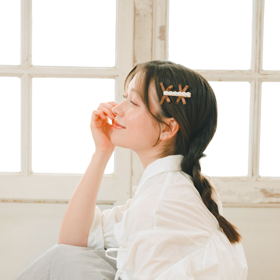 リボンパールピン