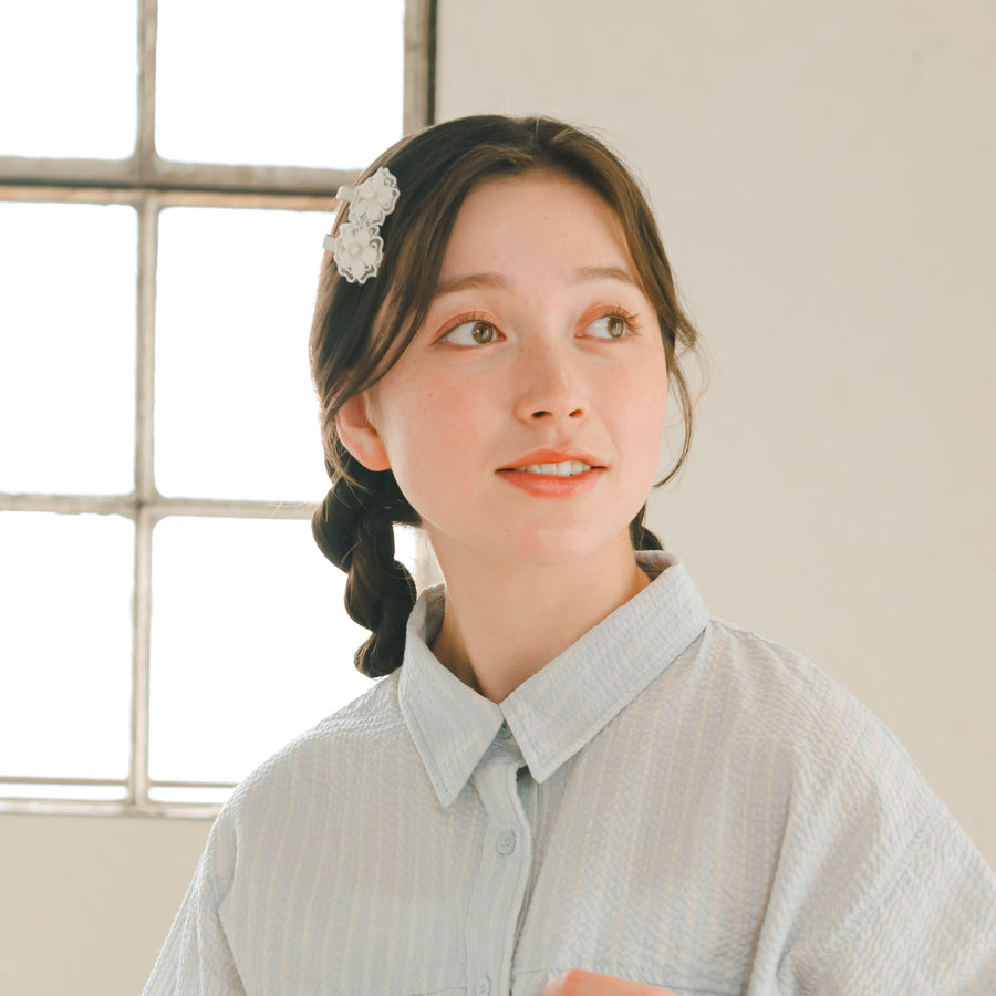 フラワーヘアピン2セット