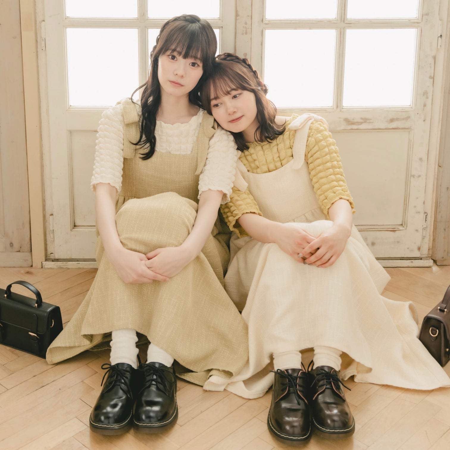 Ameri2024AW 黒ロングワンピース SHIPS別注】kaene:2WAY ボウタイ ロング ワンピース（セレモニー対応可